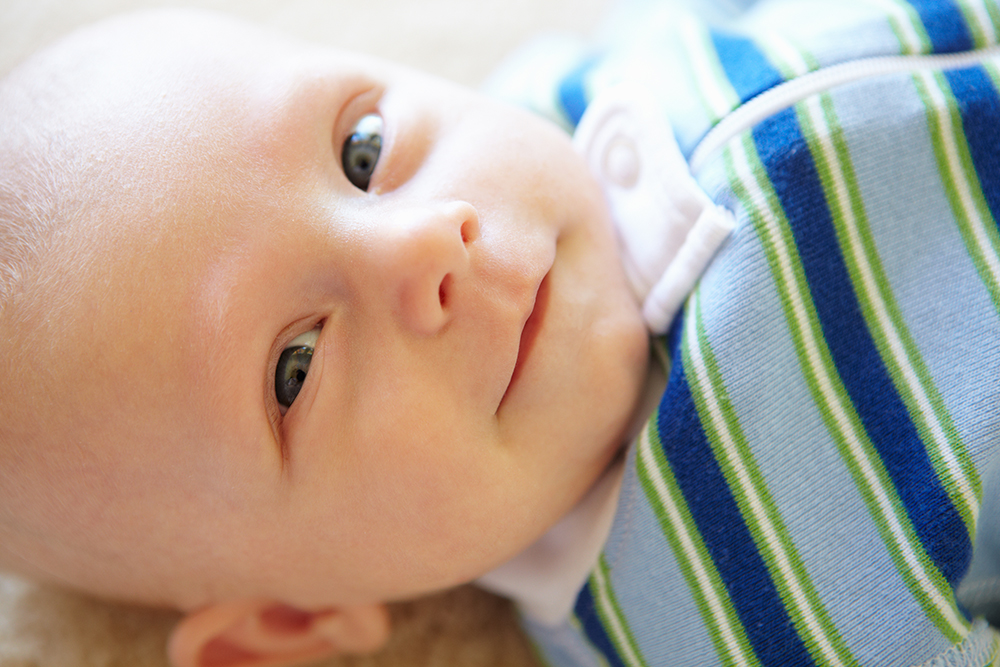 smiling baby - happy birthing days - elements of birth