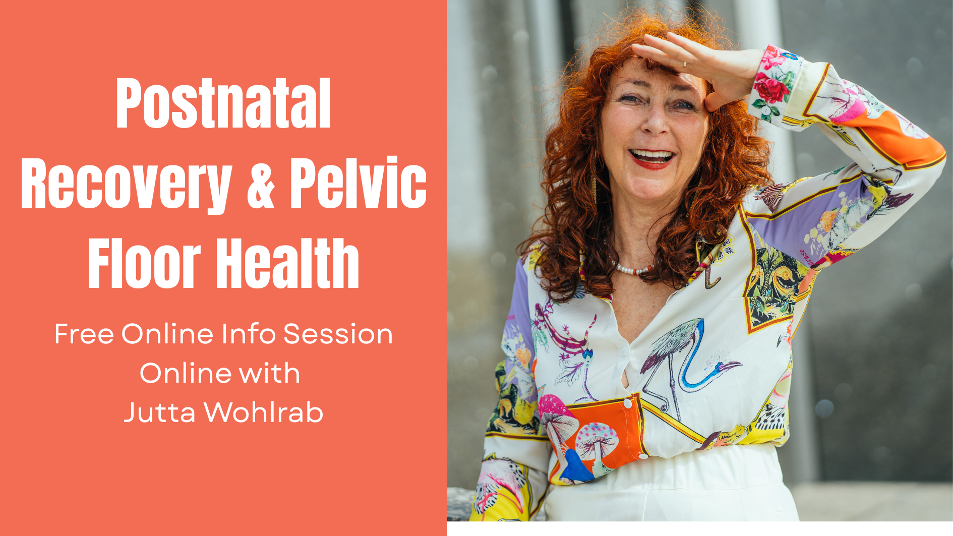 Free Online Info Session Postnatal Exercise (Rückbildung)